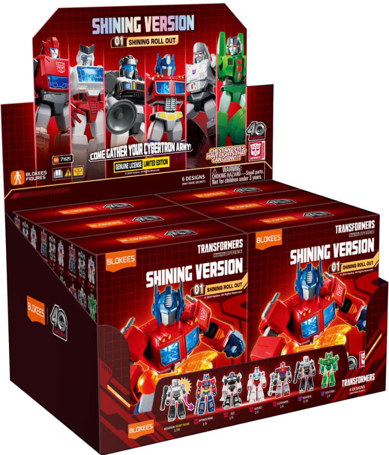 Transformers - Shining Version 01 Shining Roll Out Blind Box Articulated Model Kit (1 Random Blind Box)