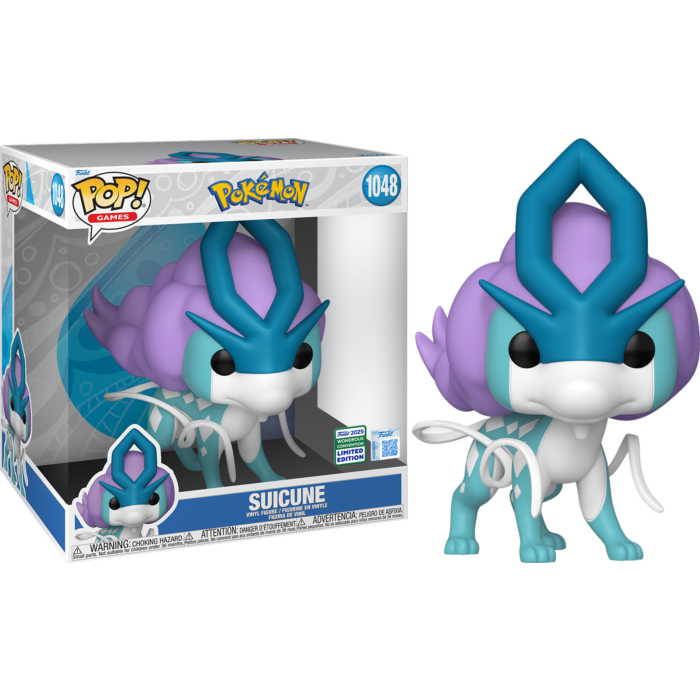 Pokemon - Suicune 10&quot; Pop! Vinyl Figure (2025 Wondrous Convention Exclusive)