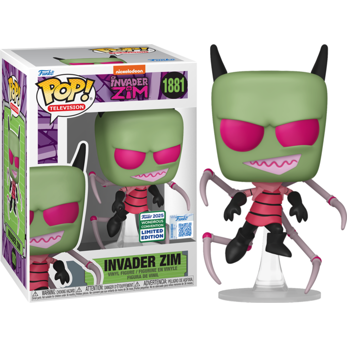 Invader Zim - Invader Zim with Spider Legs Pop! Vinyl Figure (2025 Wondrous Convention Exclusive)