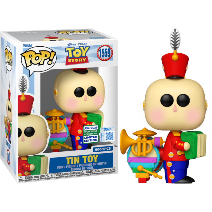 Toy Story - Tin Toy Pop! Vinyl Figure (2025 Wondrous Convention Exclusive)