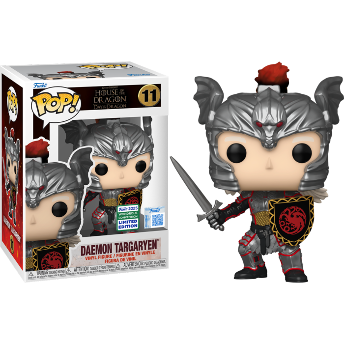 Game of Thrones: House of the Dragon - Daemon Targaryen (Day of the Dragon) Pop! Vinyl Figure (2025 Wondrous Convention Exclusive)