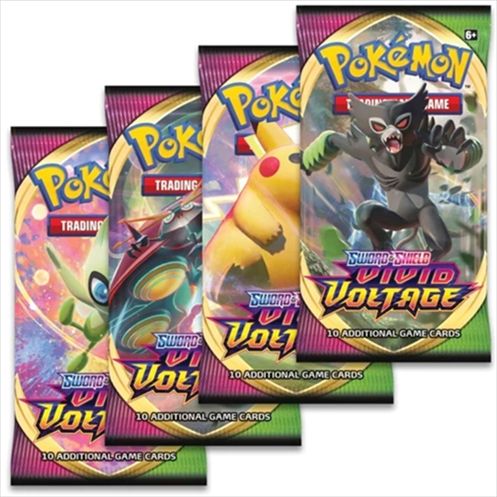 Pokemon Card- Sword &amp; Shield Vivid Voltage Booster Pack (1 pack)