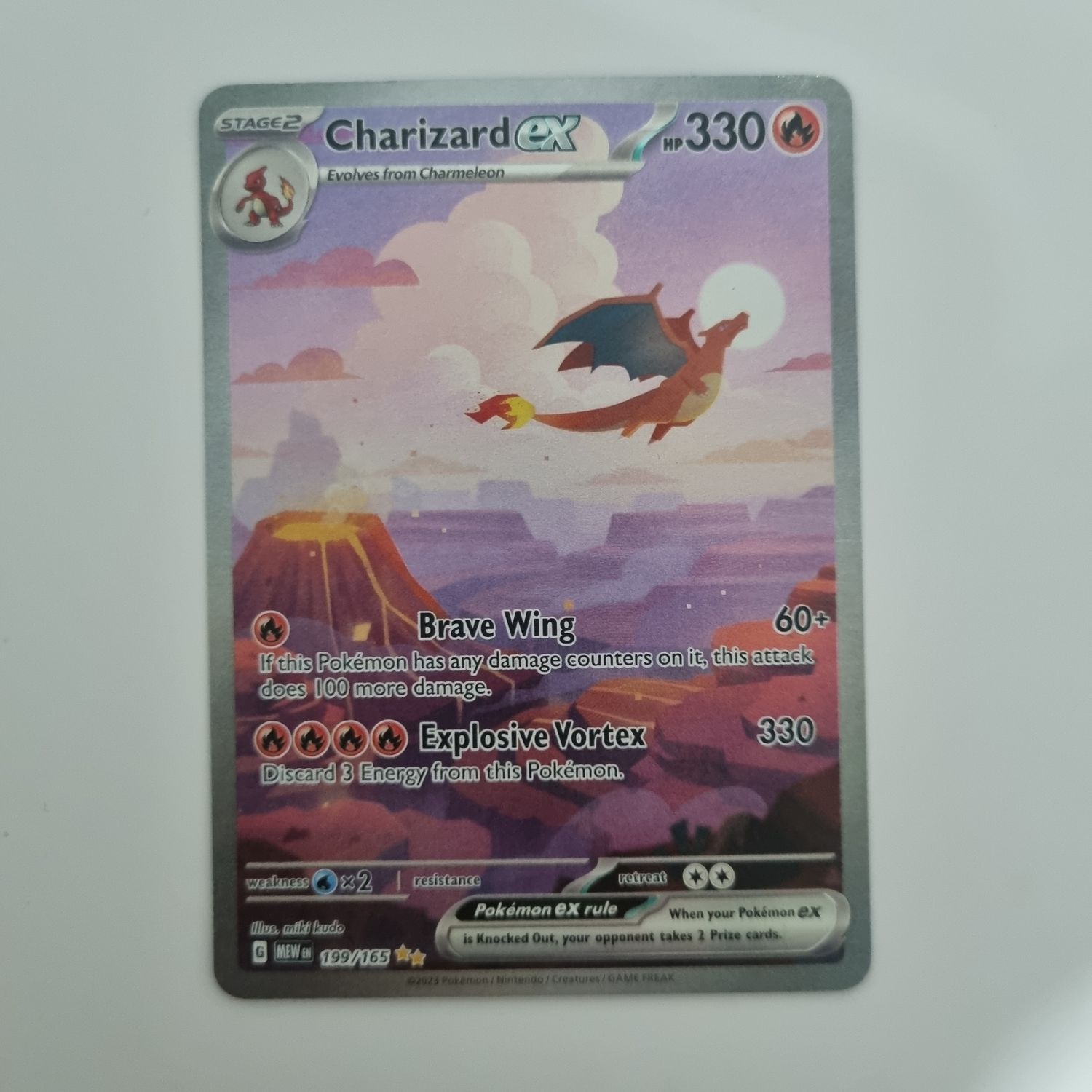 Pokemon Card- Charizard 199/165