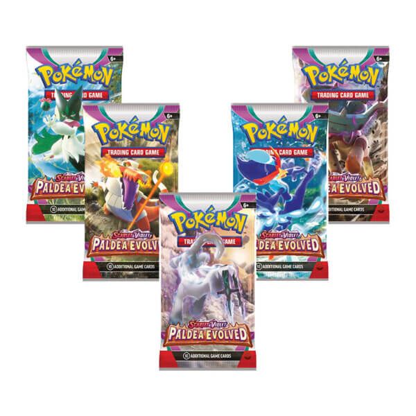 POKEMON TCG Scarlet &amp; Violet 2 Paldea Evolved - Booster Pack (1 random Pack)