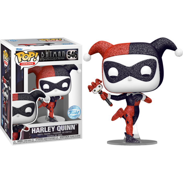Batman: The Animated Series - Harley Quinn (Diamond Glitter) Pop! Vinyl Figure