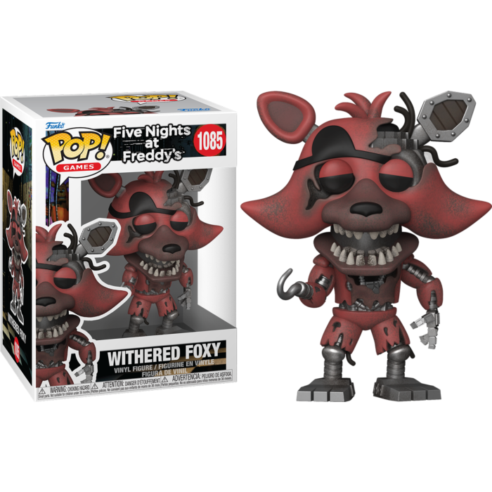 Five Nights at Freddy&#39;s - Withered Foxy Pop! Vinyl Figure