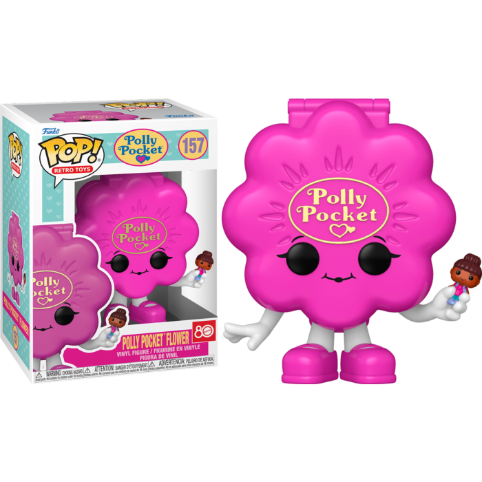 Retro Toys: Polly Pocket - Polly Pocket Flower Pop! Vinyl Figure