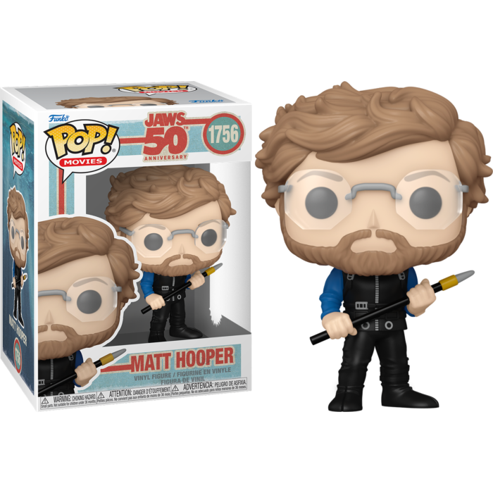 Jaws - Matt Hooper 50th Anniversary Pop! Vinyl Figure