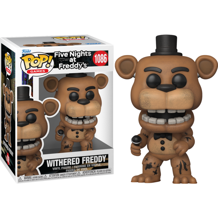 Five Nights at Freddy&#39;s - Withered Freddy Pop! Vinyl Figure