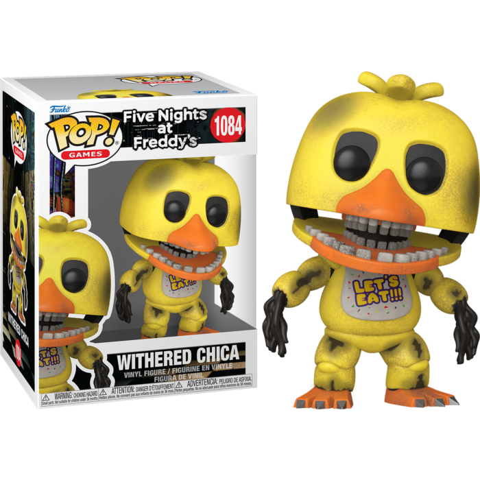 Five Nights at Freddy&#39;s - Withered Chica Pop! Vinyl Figure