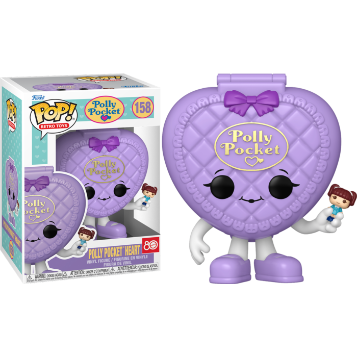 Retro Toys: Polly Pocket - Polly Pocket Heart Pop! Vinyl Figure