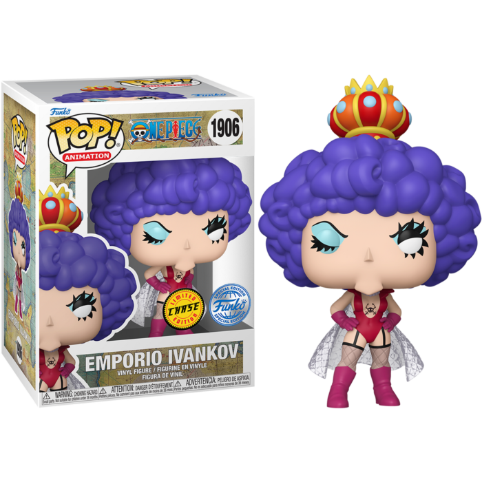 One Piece - Emporio Ivankov Chase Pop! Vinyl Figure Bundle of 2