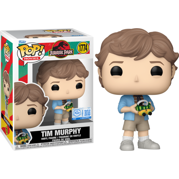 Jurassic Park - Tim Murphy with Night Vision Goggles Pop! Vinyl Figure