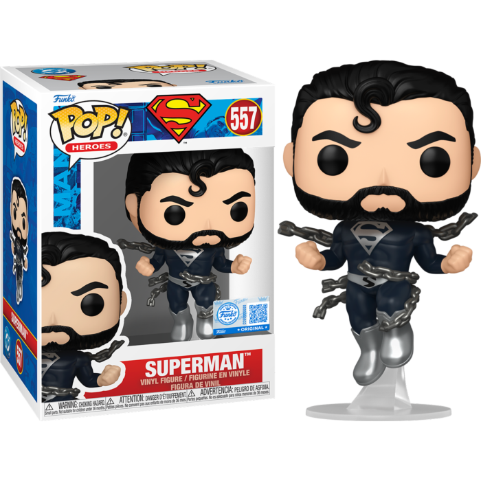Superman: Lois &amp; Clark - Superman (Black Suit) Pop! Vinyl Figure