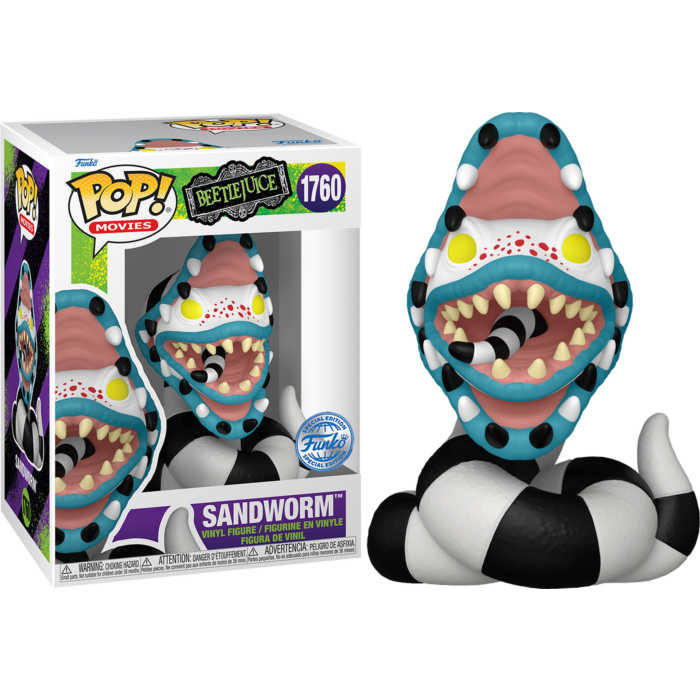 Beetlejuice - Sandworm Pop! Vinyl Figure