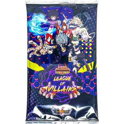 UniVersus - Card Game My Hero Academia: League of Villains Booster Pack (10 Cards)