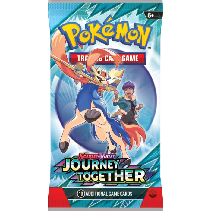 Pokemon - Scarlet &amp; Violet 9 Journey Together Booster Pack (10 Cards)