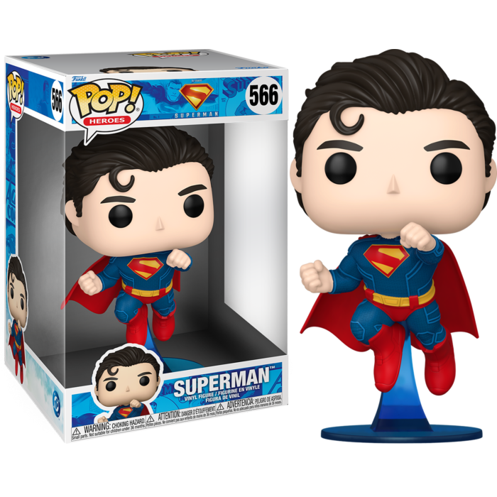 Superman (2025) - Superman 10&quot; Pop! Vinyl Figure