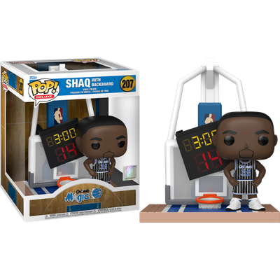 Pre-Order: NBA Basketball - Shaq with Backboard (Orlando Magic) Deluxe Pop! Vinyl Figure