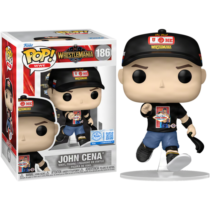 Pre-Order: WWE - John Cena (WrestleMania 41) Pop! Vinyl Figure
