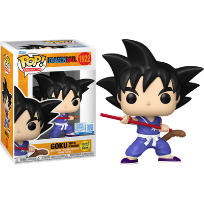Dragon Ball - Goku with Nyoibo Glow-in-the-Dark Pop! Vinyl Figure