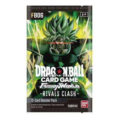 Dragon Ball Super Card Game: Fusion World Booster Pack FB06 Rivals Clash (1 Single Pack)