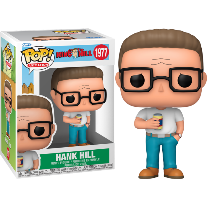 Pre-Order: King of the Hill - Hank Hill Pop! Vinyl Figure