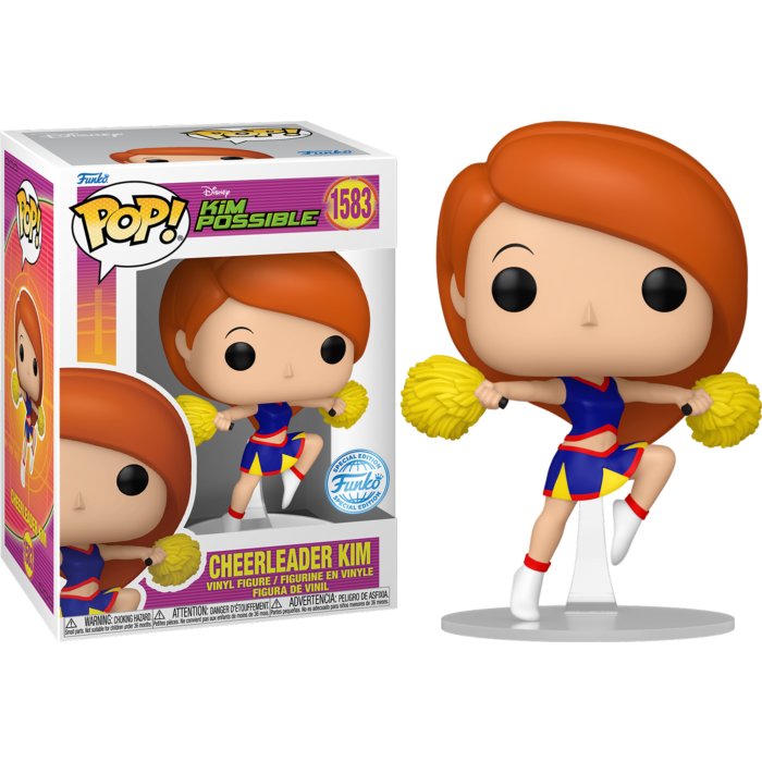Kim Possible - Cheerleader Kim Pop! Vinyl Figure