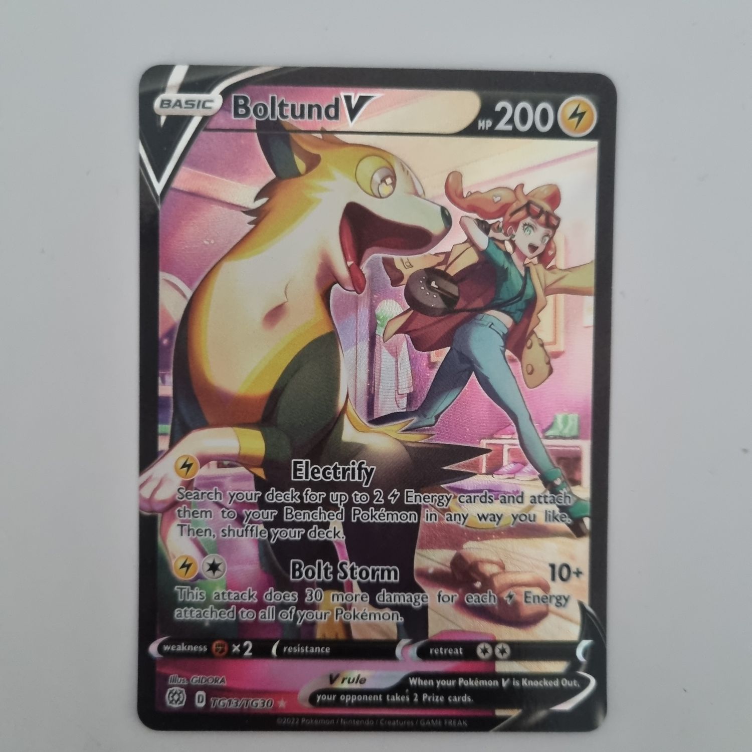 Pokemon Card- V tg13/tg30