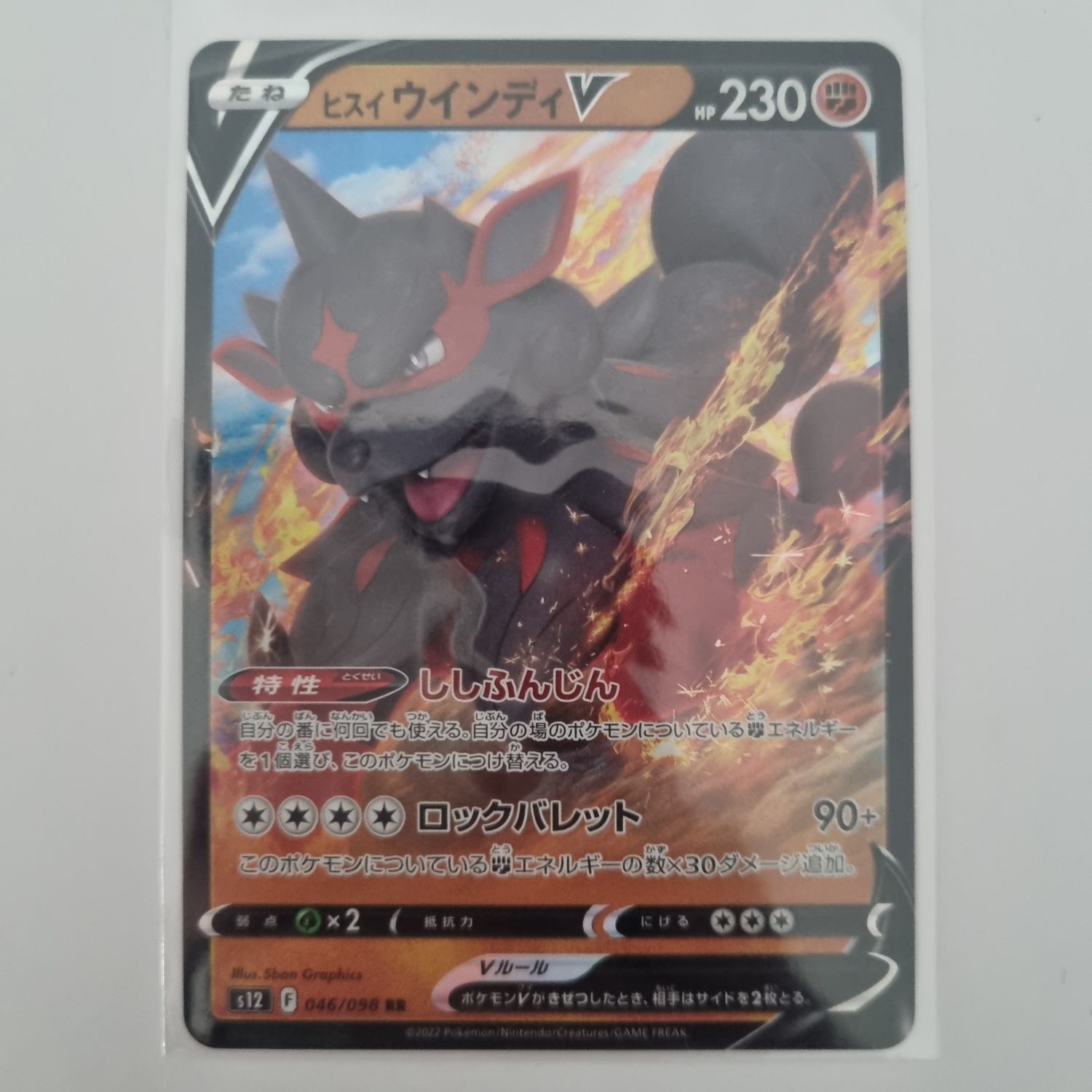 Pokemon Card- V 046/098