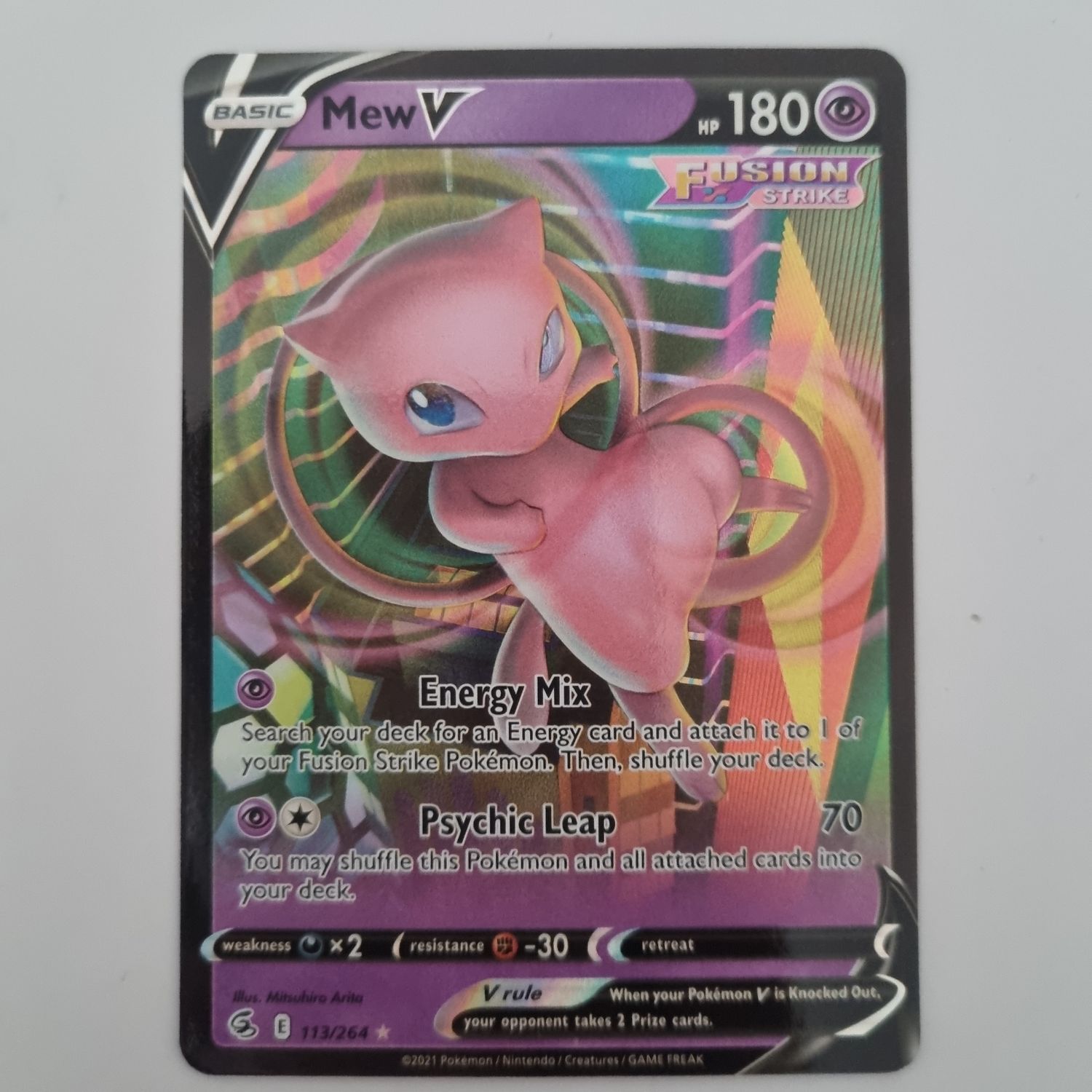 Pokemon Card- V 113/264