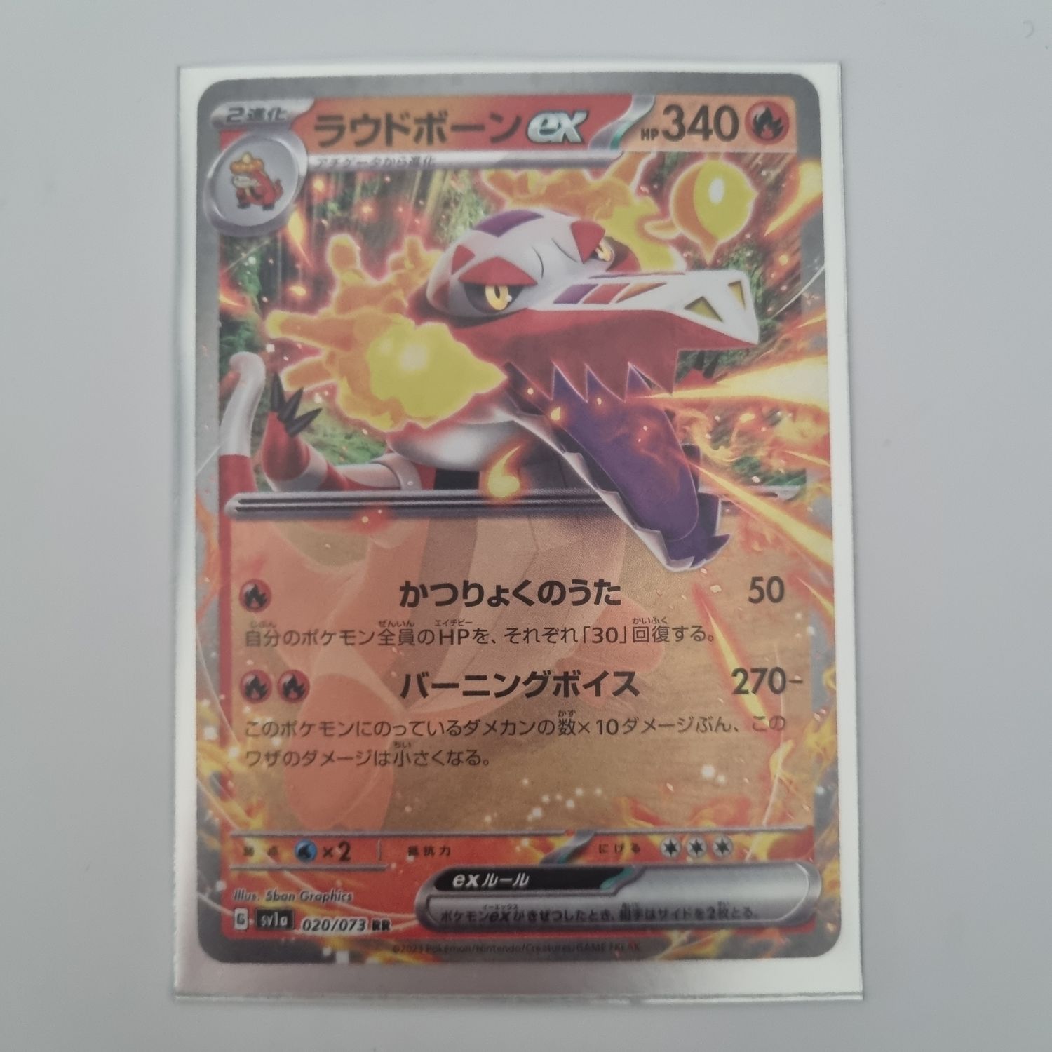 Pokemon Card- EX 020/073