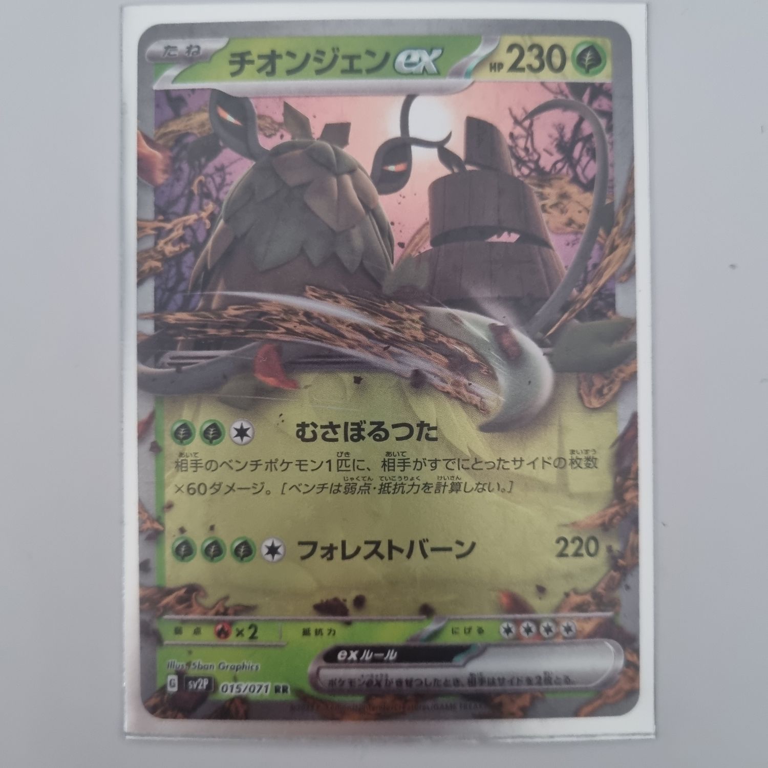 Pokemon Card- EX 015/071