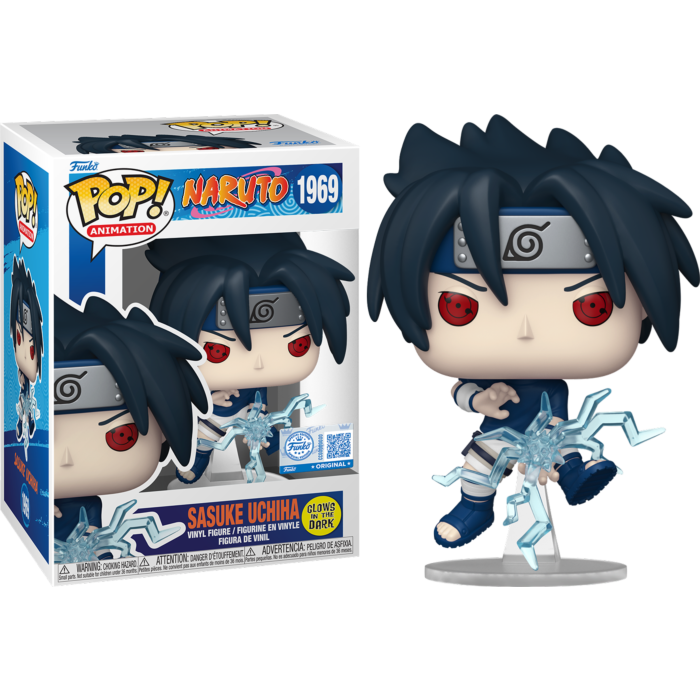 Naruto - Sasuke Uchiha Glow-in-the-Dark Pop! Vinyl Figure