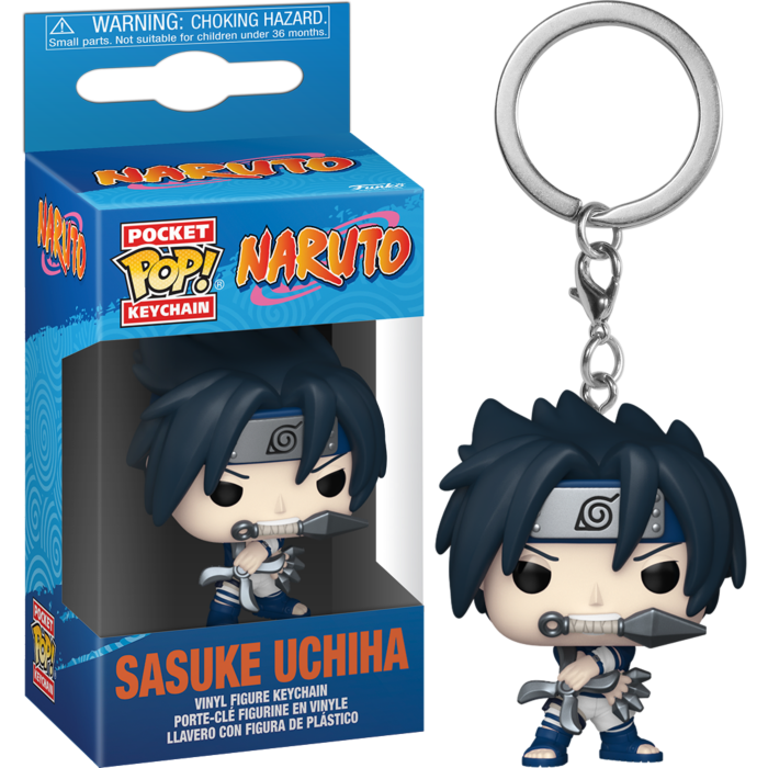 Naruto - Sasuke Uchiha Pocket Pop! Keychain