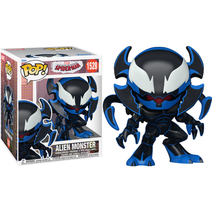 Pre-Order: Your Friendly Neighborhood Spider-Man (2025) - Alien Monster 6&quot; Super Sized Pop! Vinyl Figure