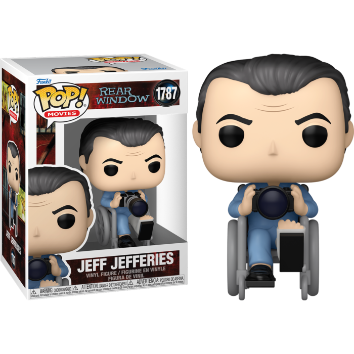 Pre-Order: Rear Window (1954) - Jeff Jefferies Pop! Vinyl Figure