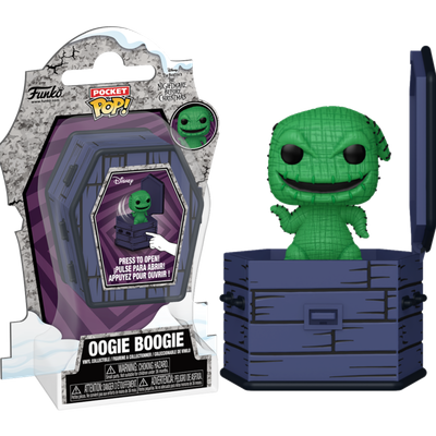 Pre-Order: The Nightmare Before Christmas - Oogie Boogie in Coffin Pocket Pop! Vinyl Figure