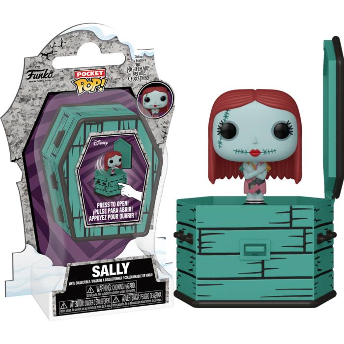 Pre-Order: The Nightmare Before Christmas - Sally in Coffin Pocket Pop! Vinyl Figure