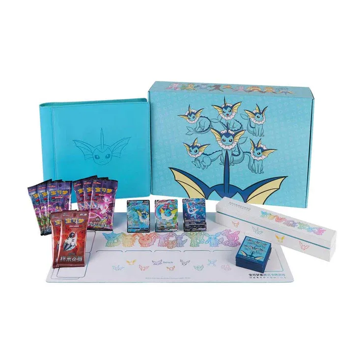 Pokemon Trading Card Game Eevee Advanced Gift Box Vaporeon Simplified Chinese