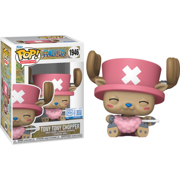 One Piece - Tony Tony Chopper with Cotton Candy Pop! Vinyl Figure