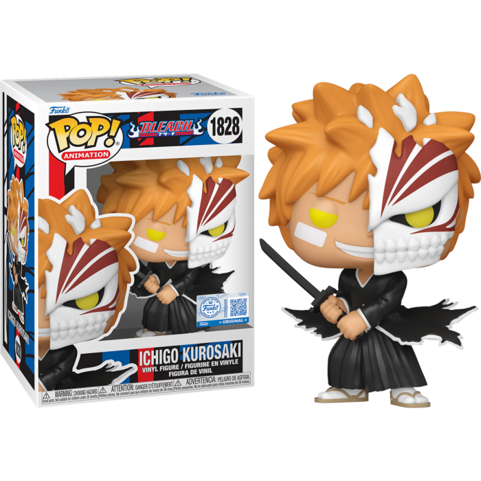Pre-Order: Bleach - Ichigo Kurosaki (Half Mask) Pop! Vinyl Figure