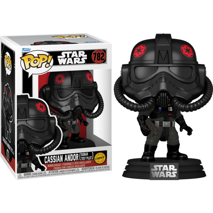 Star Wars: Andor - Cassian Andor (Sienar Test Pilot) Chase Pop! Vinyl Bundle of 6 (set of 6 Pops)