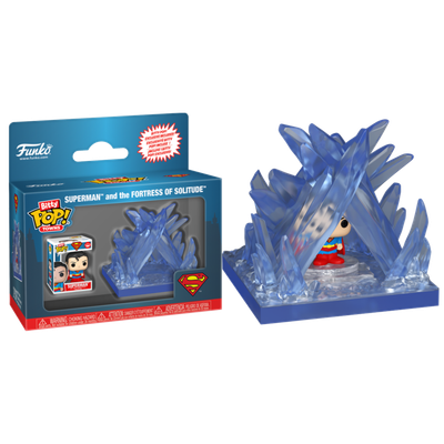 DC Comics - Superman &amp; the Fortress of Solitude Bitty Pop! Town Vinyl Figure