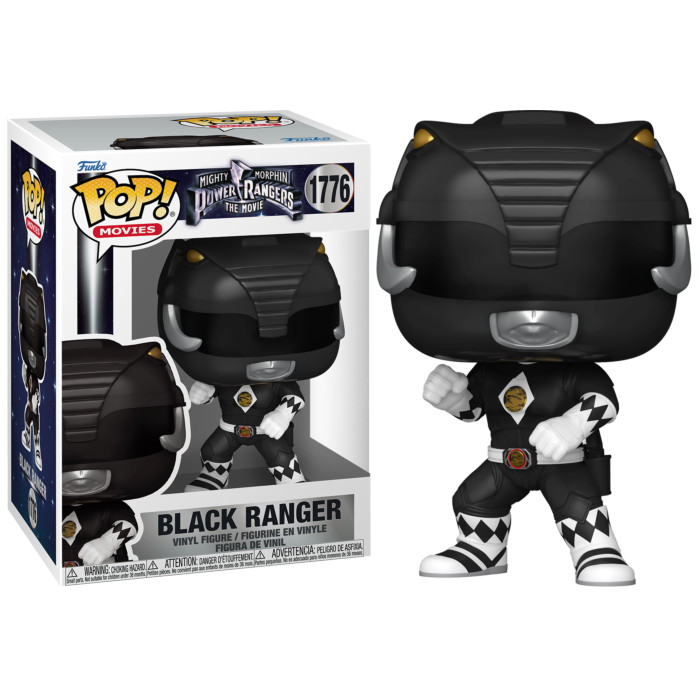 Mighty Morphin Power Rangers: The Movie (1995) - Black Ranger Pop! Vinyl Figure