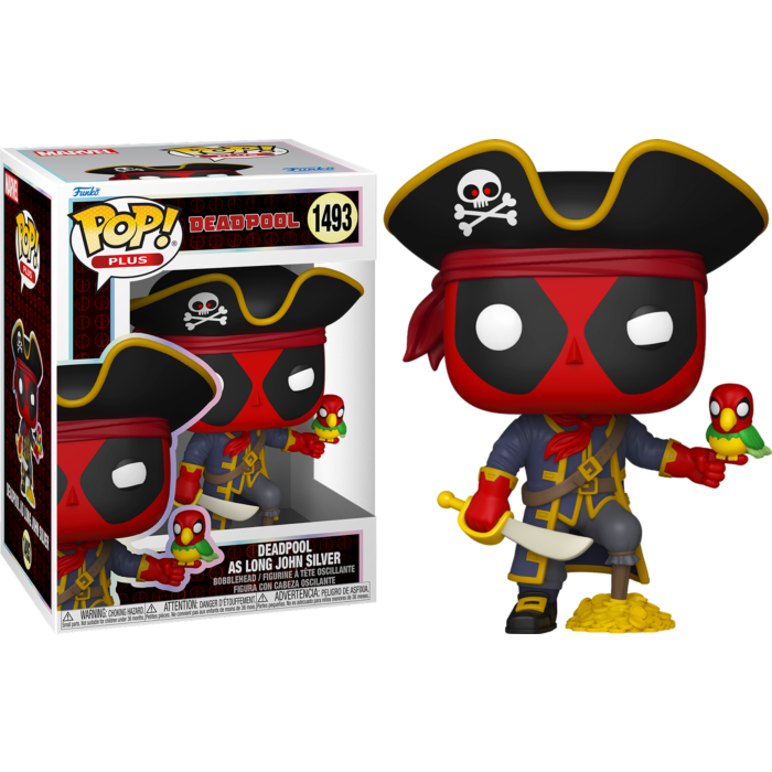 Deadpool - Deadpool as Long John Silver Pop! Plus Vinyl Figure