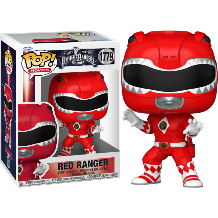 Mighty Morphin Power Rangers: The Movie (1995) - Red Ranger Pop! Vinyl Figure