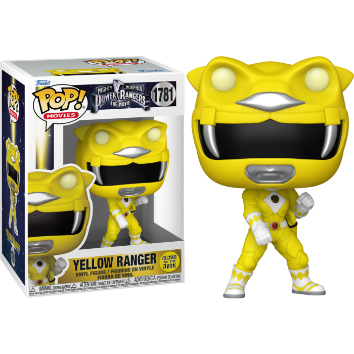 Mighty Morphin Power Rangers: The Movie (1995) - Yellow Ranger Glow-in-the-Dark Pop! Vinyl Figure