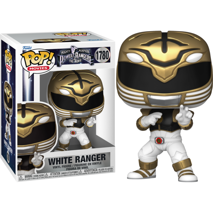 Mighty Morphin Power Rangers: The Movie (1995) - White Ranger Pop! Vinyl Figure
