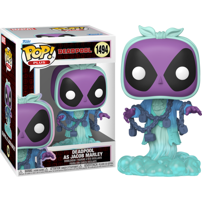 Deadpool - Deadpool as Jacob Marley Pop! Plus Vinyl Figure
